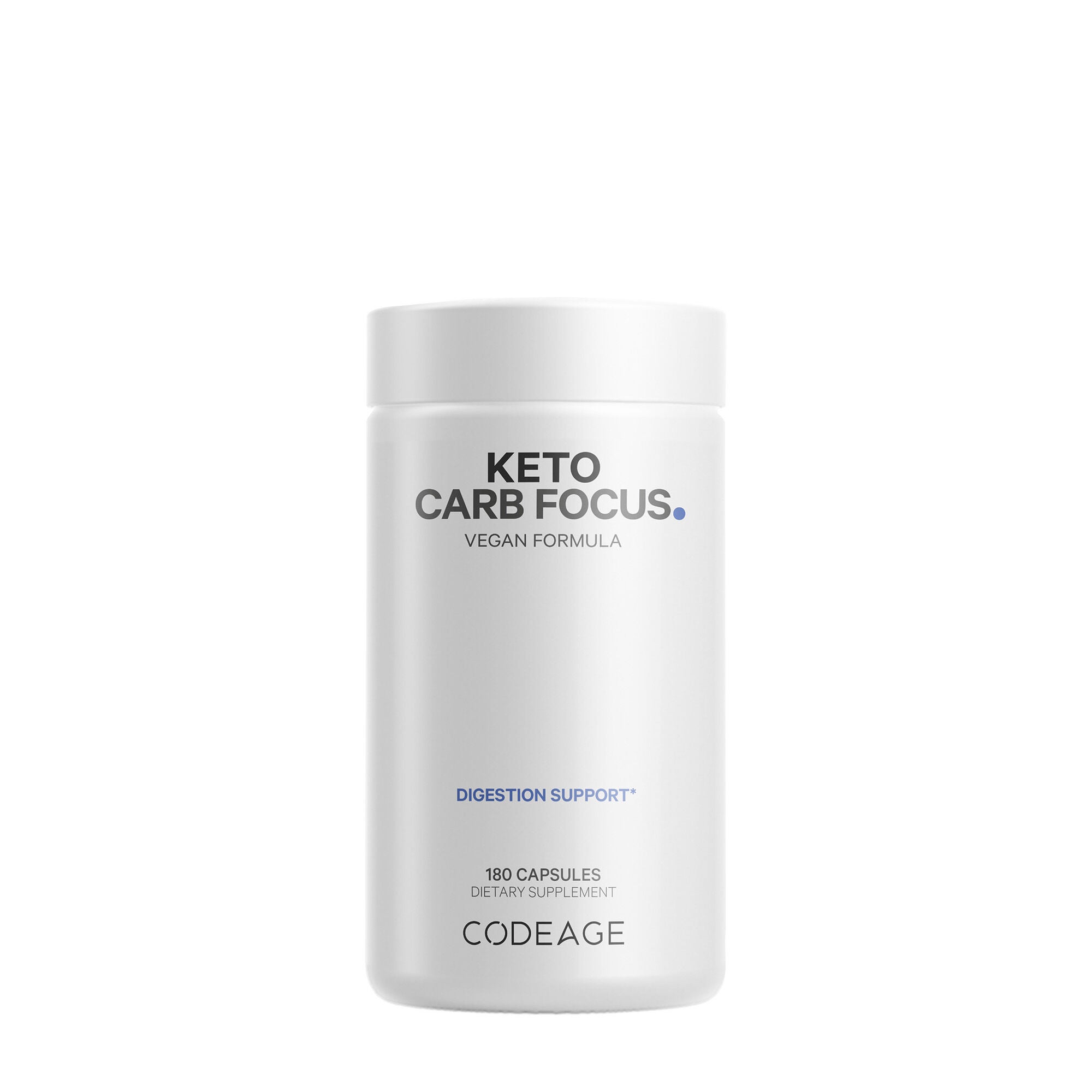 Keto Carb Focus Vegan Carb Blocker White Kidney - Green Tea - Cinnamon - 180 Caupsules &#40;90 Servings&#41;  | GNC